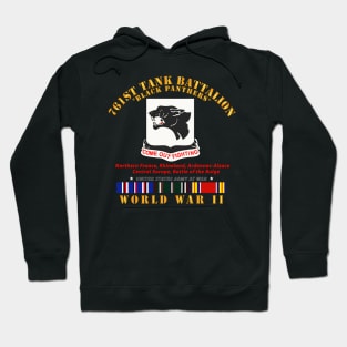 761st Tank Battalion - Black Panthers - WWII  EU SVC Hoodie